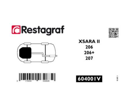 RG 604001V Festesett for motorens underskjerm