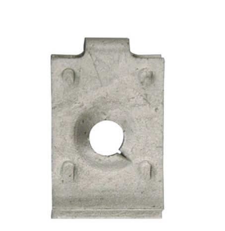 RG 10988 U-mutter Klips Ø 6,3 mm skjerm