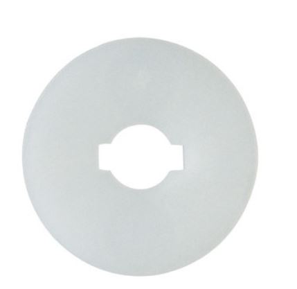 RG 11072 Plastskive ø6,6x25x1,2mm motorskjerm