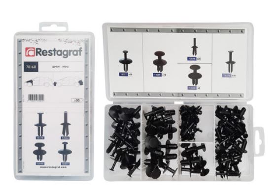 RG 70160 Sortimentsboks plastnagler BMW/Mini