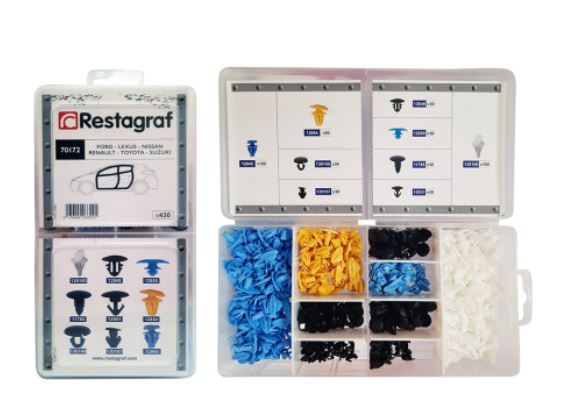 RG 70172 Sortimentsboks med klips