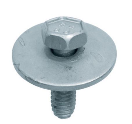 RG 11986 Bolt m/skive M6-1.00X20mm støtfanger og motorskjerm