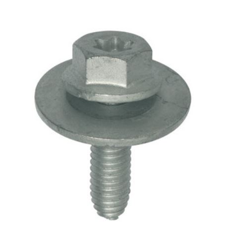 RG 11568 sekskantet flensbolt m/skive M6-1.0X20mm motorskj.