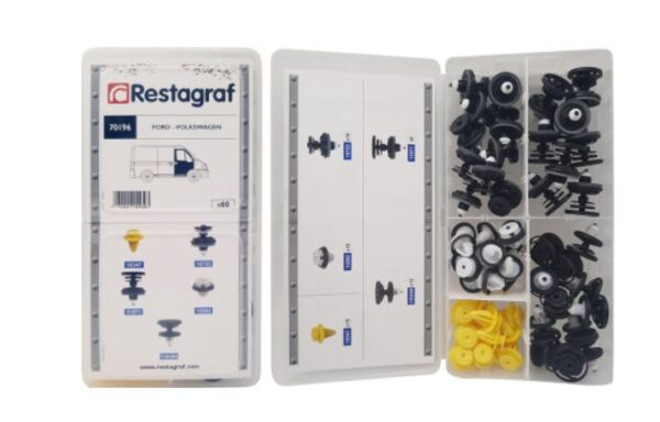 RG 70196 Sortimentsboks med panelklips