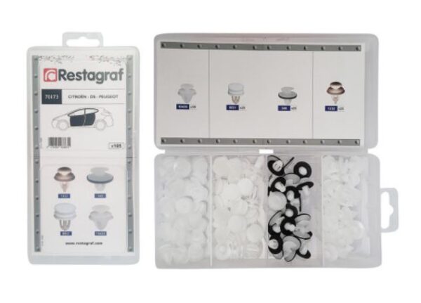 RG 70173 Sortimentsboks med panelklips