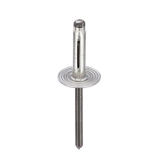 RG 12091 Spredenagle stort hode Ø 4,8 x 20,5mm støtfanger