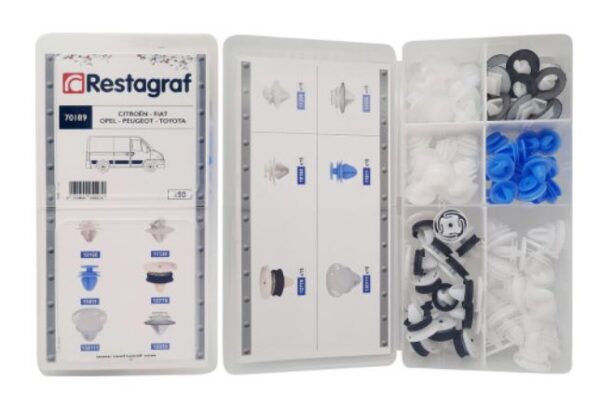 RG 70189 Sortimentsboks med listeklips