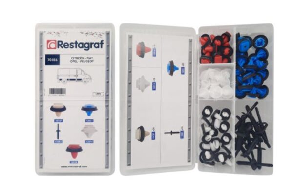 RG 70186 Sortimentsboks med listklips