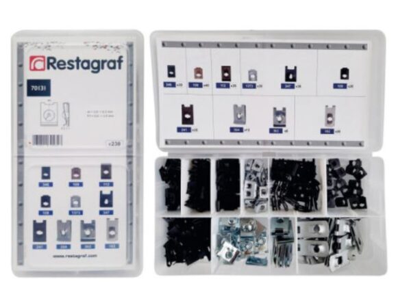 RG 70131 Sortimentsboks med U-mutterklemmer