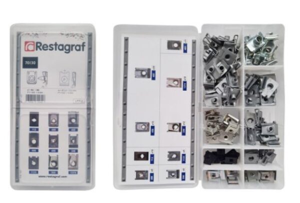 RG 70130 Sortimentsboks med U-mutterklemmer