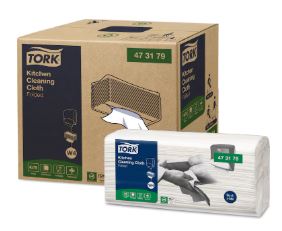 Tork Rengjøringsklut hvit Sterk W4 47 31 79 4 4stk i eske