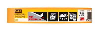 3M 244 Maskeringstape Gul 18mmx50m