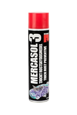 Mercasol 3 svart Spray 0,6 l Tjukk slitebestandig korrosjons