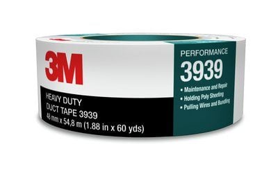 3M 3939 Lerret Tape 48mmx54,8M. Grå(24)