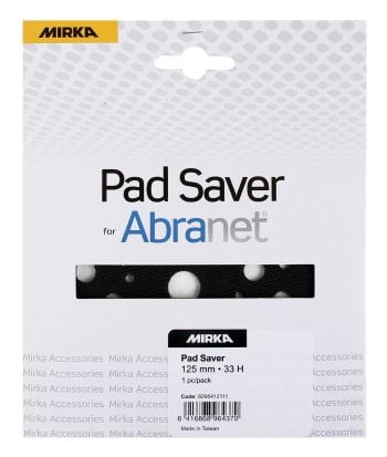 Mirka Pad Saver Tynn Rondell 125mm 33H f/adapter 1437