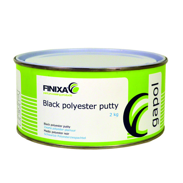 FX Sparkel plast black 2kg + herder - GAP00