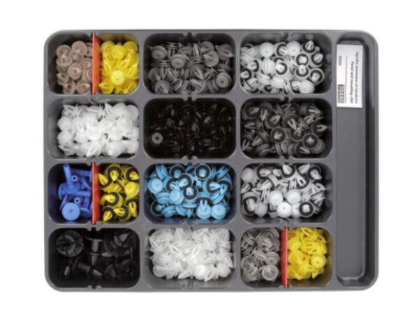 RG 70440 Sortimentboks med listverk og panelklips