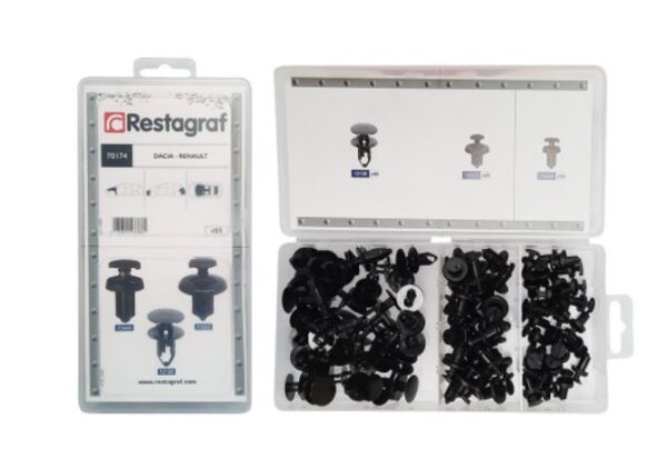 RG 70174 Sortimentboks med plastnagler