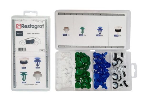 RG 70177 Sortimentboks med panelklips OPEL VAUXHALL