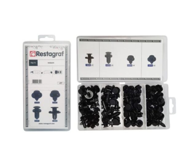 RG 70171 Sortimentboks med plastnagler Nissan