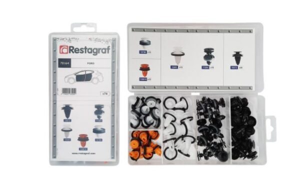 RG 70164 Sortimentboks med panelklips Ford