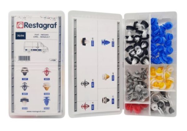 RG 70194 Sortimentboks med støpklemmer