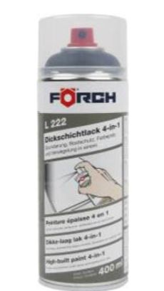 Forch Trykklagslakk 4 in 1 Sort L222 R9005 400ml