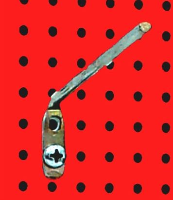 Verktøykrok rett L. 30mm