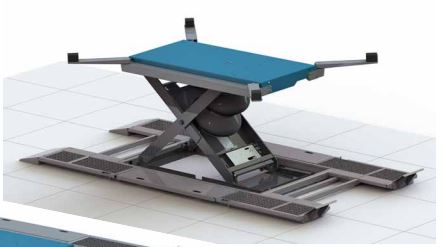 Herkules AirgoMatic Pro 3513-11 på gulv med DUO løft