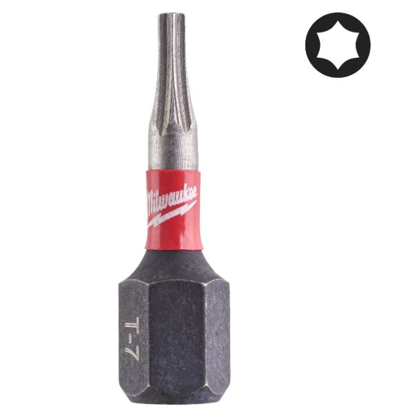 Milwaukee Bits Shockwave 25mm 3pk