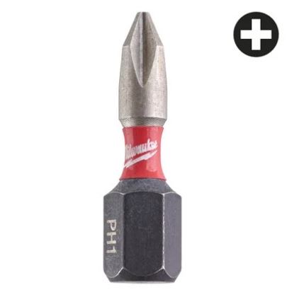 Milwaukee Bits Shockwave PH2 25mm 3pk