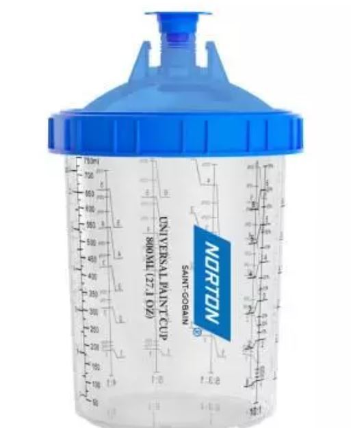 Norton Paint Cup System- 125µm (50)