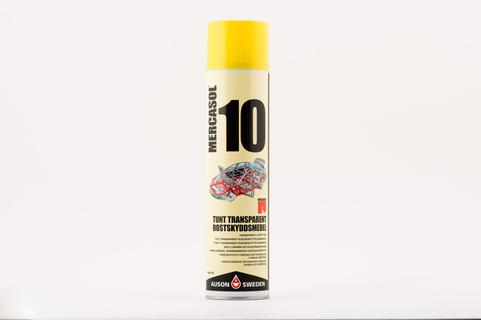 Mercasol 10 Spray 0,6 l Høypenetrerende hulroms beskyttelse - C ...